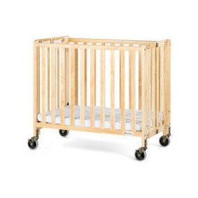 Foundations HideAway Wood Compact Folding Crib